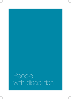People with disabilities - Supreme Court of Western Australia