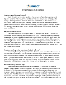 cystic fibrosis and exercise