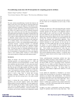 Preconditioning seismic data with 5D interpolation for computing