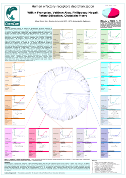 Human olfactory receptors deorphanization