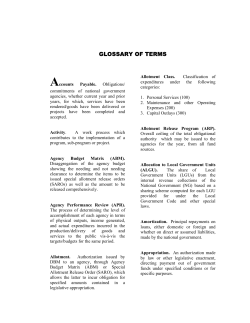 glossary of terms