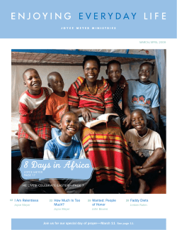8 Days in Africa - Scantibodies Laboratory Inc.