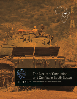 The Nexus of Corruption and Conflict in South Sudan
