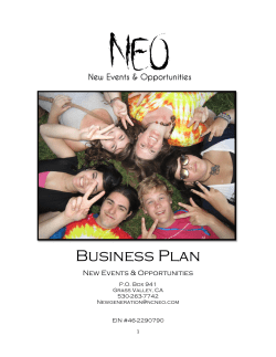 Business Plan