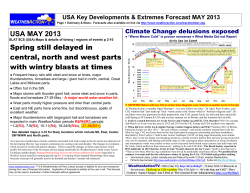 USA MAY 2013 - Weather Action