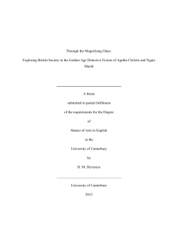 Through the Magnifying Glass