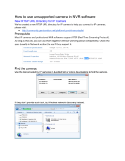 How to use unsupported camera in NVR software