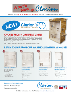 CHOOSE FROM 4 DIFFERENT UNITS!