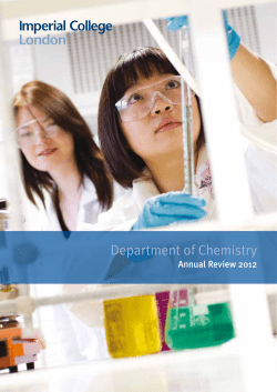 Department of Chemistry - Imperial College London