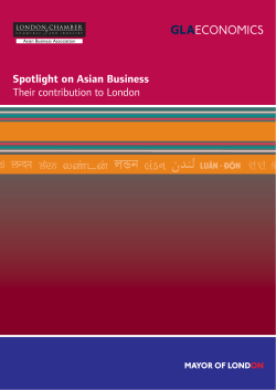 Spotlight on Asian Business Their contribution to
