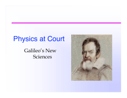P1 PP06 Galileo - Dartmouth College