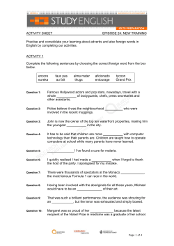 Study English - IELTS Preparation