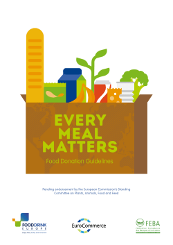 every meal matters