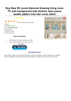 Buy New 5D round diamond drawing living room