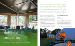 A look at how the luxury camping market has blossomed
