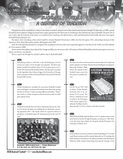 bucknell football a century of tradition