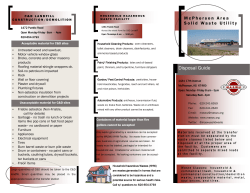 The MASWU disposal guide is available here.