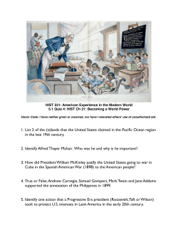 5.1 Quiz:Outline - Charles T. Strauss