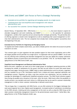 PDF - XING Events