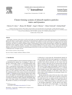 Cluster-forming systems of ultrasoft repulsive