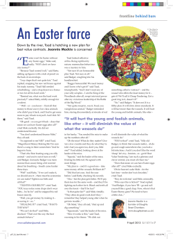 An Easter farce - Doughty Street Chambers