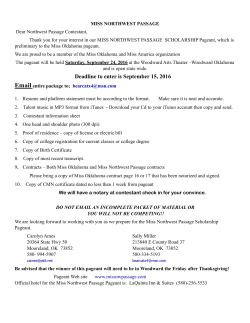 MNWP 2017 Miss Contestant Info Pk