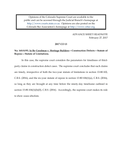 In Re Goodman v. Heritage Builders