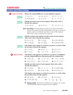 Section 13.1 Homework Pages