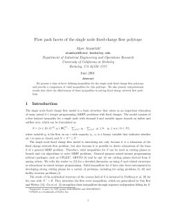 Flow pack facets of the single node fixed-charge