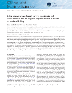 Anguilla anguilla - ICES Journal of Marine Science