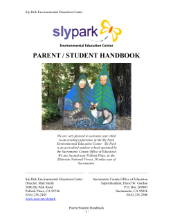 PARENT / STUDENT HANDBOOK