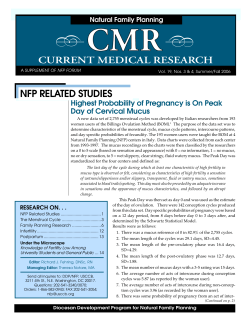 Current Medical Research - United States Conference of Catholic