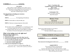 go here for notes - Riverwood Church