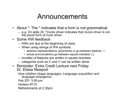 Lecture 6 2 - My Carthage