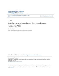 Revolutionary Grenada and the United States
