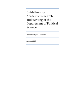 The Research Question