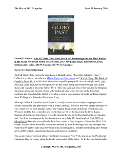 And All Their Glory Past