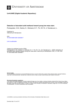 Detection of abundant solid methanol toward young low mass stars