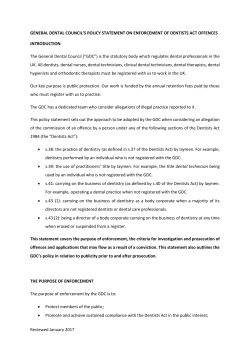 PDF - 541.6 KB - General Dental Council