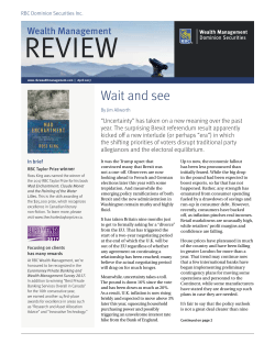 REVIEW - RBC Wealth Management