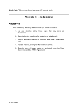 Trademarks