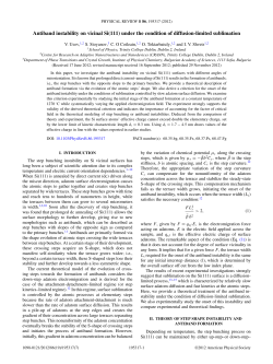 Antiband instability on vicinal Si(111) under the condition of