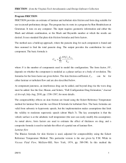 FRICTION - dept.aoe.vt.edu