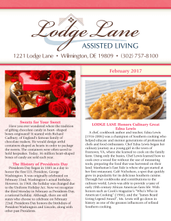 1221 Lodge Lane &bull; Wilmington, DE 19809 &bull; (302) 757-8100