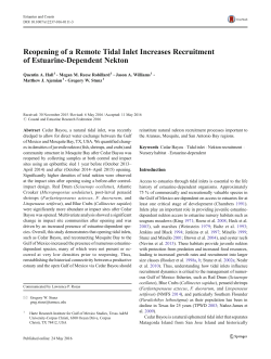 read the article - Center for Sportfish Science and Conservation
