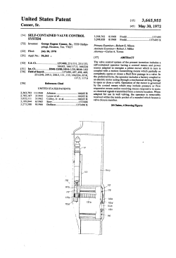 Self-contained valve control system
