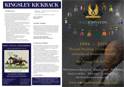 Kingsley Kickback - Readers letters