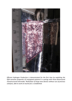 Efficient Hydrogen Production is demonstrated for the first