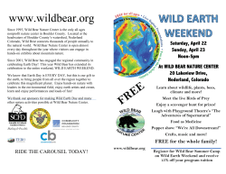 this link - Wild Bear Mountain Ecology Center