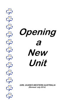GIRL GUIDES WESTERN AUSTRALIA